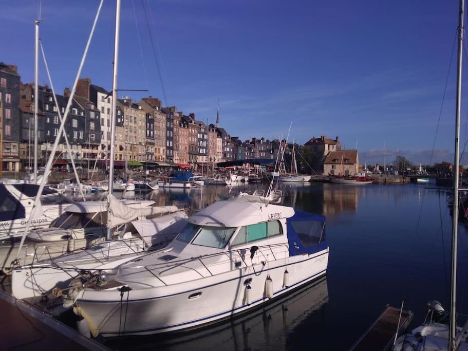 Cote Lavoir A Honfleur, Parking Prive, Ascenseur Zewnętrze zdjęcie