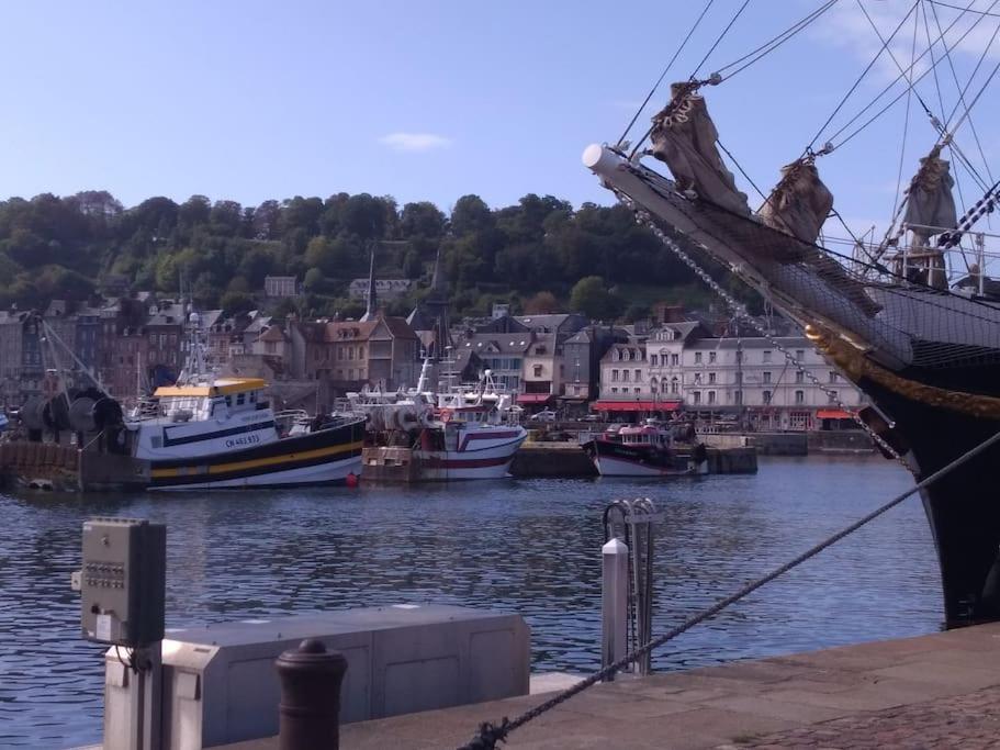 Cote Lavoir A Honfleur, Parking Prive, Ascenseur Zewnętrze zdjęcie